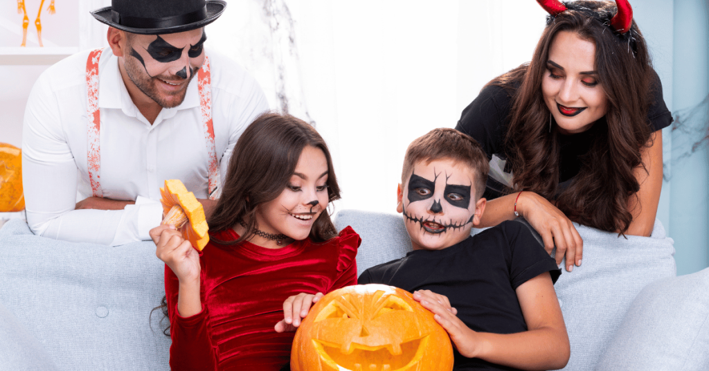 Family Halloween Desert Safari